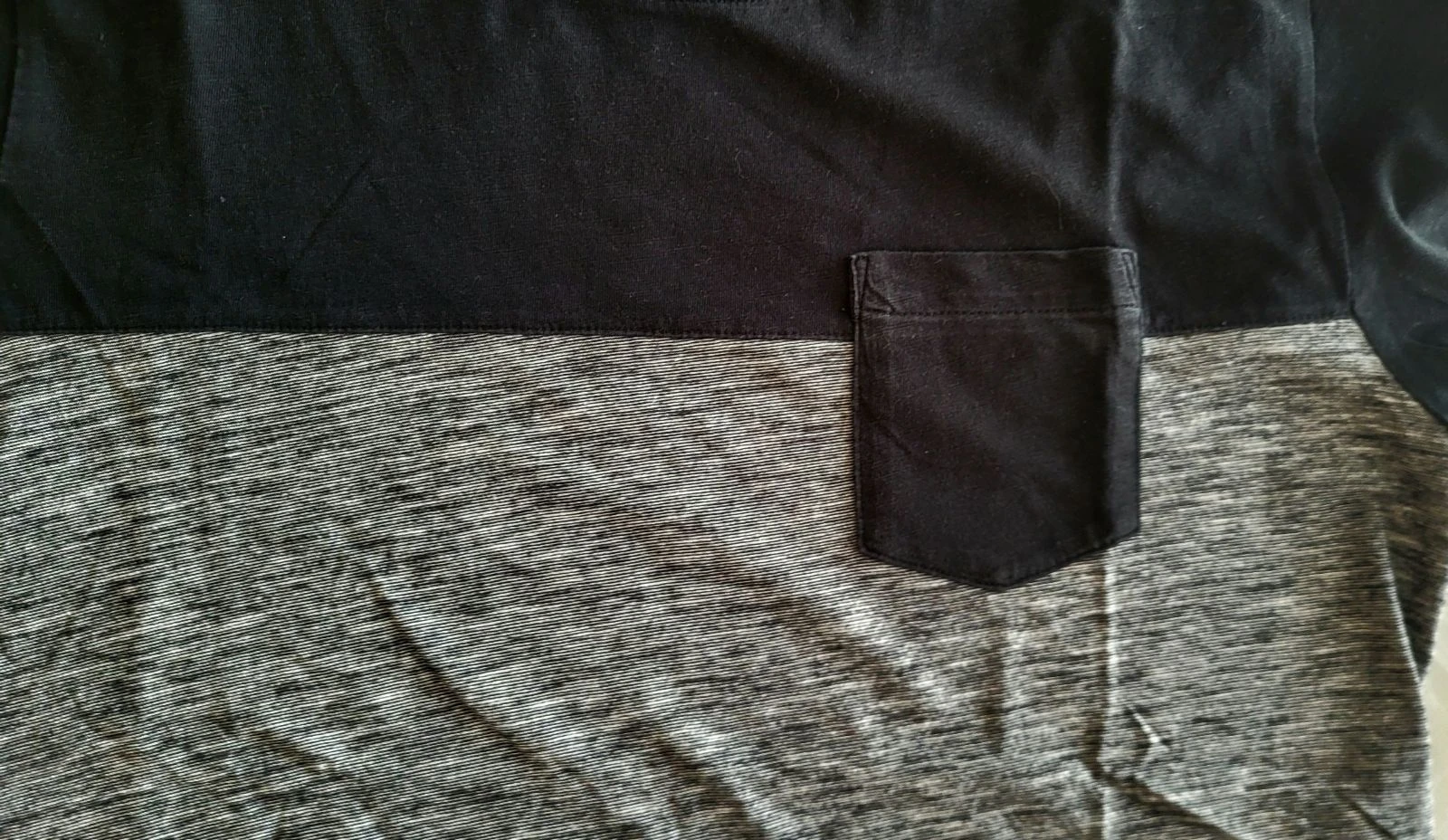 EDC By Esprit Camiseta TL/TFr40-Negra-Bolsillo en la Parte Delantera en Excelente Estado – photo 7